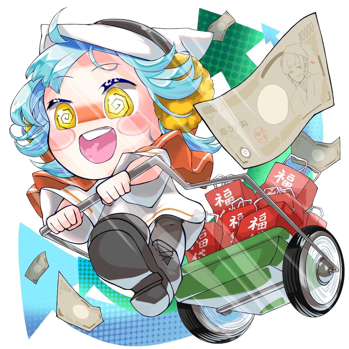 デフォルメキャラ描きます かわいくデフォルメします！修整無制限！ イメージ2