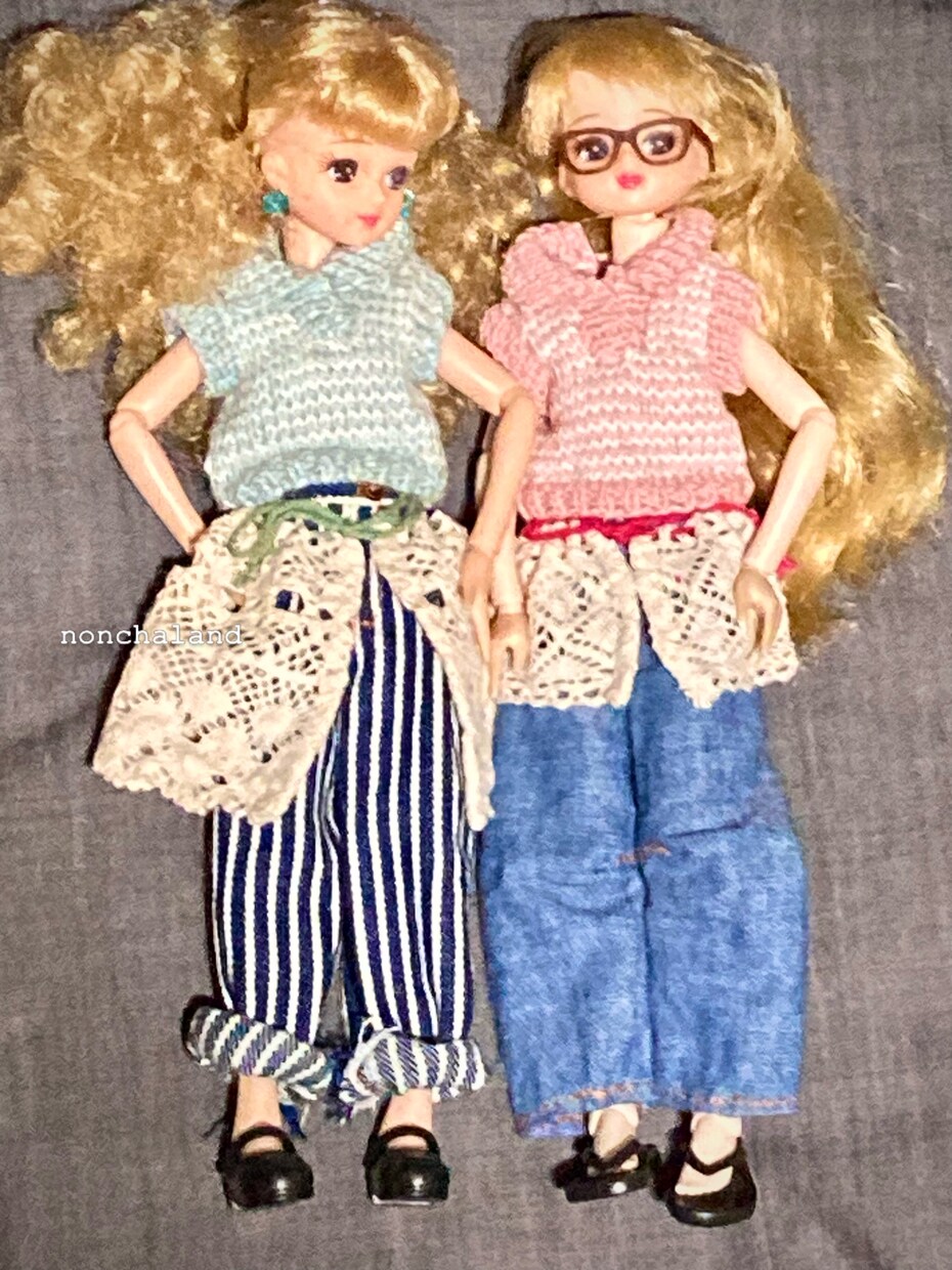 ドールサイズのニット服を製作代行します 可愛い1/6ドールサイズ用のニット服を製作代行します。 イメージ8