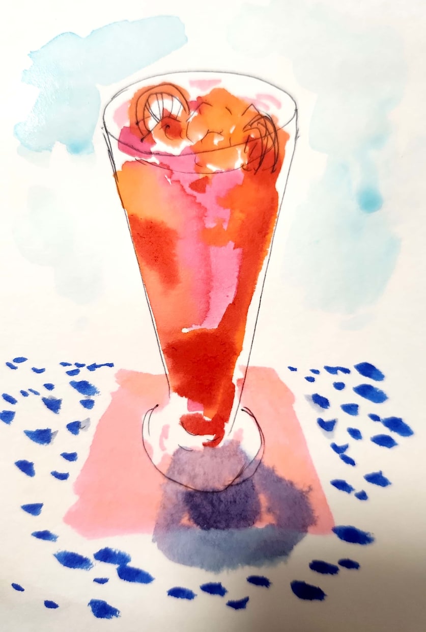 ポップでたのしい！食にまつわるイラストを描きます メニュー表やレシピ、食にまつわるイラストを手書きで描きます。 イメージ4