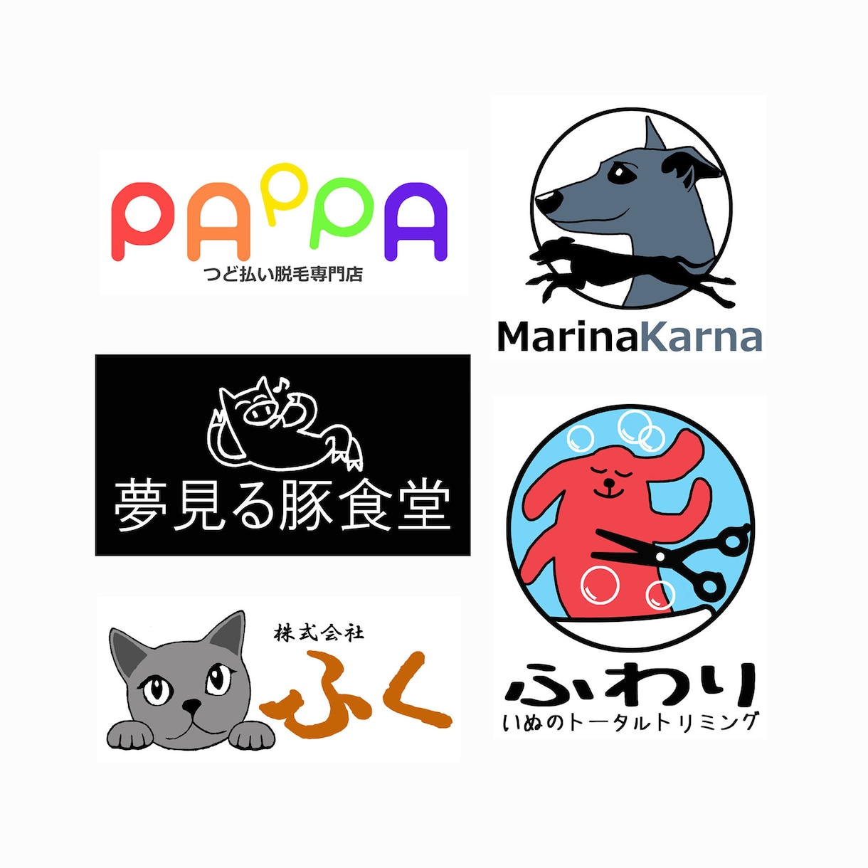 個性的なロゴマーク制作します 「かわいい」から「シンプル」まで、ご要望に沿ったロゴデザイン イメージ5