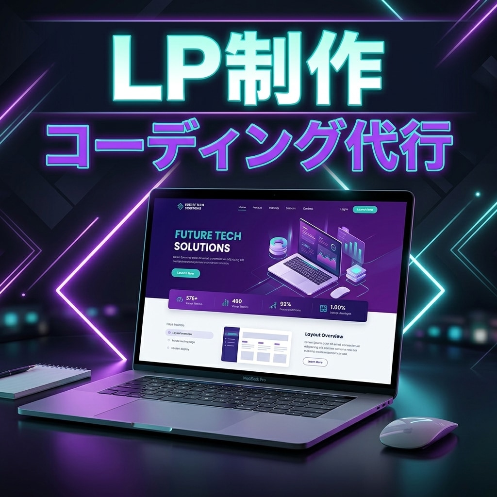高品質なLP・ランディングページを制作します 【スマホ対応】集客とデザインにこだわった高品質なLPを制作 イメージ1