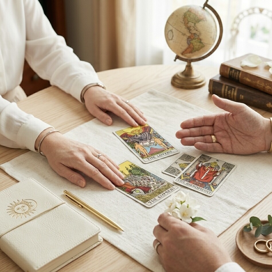 答えは貴方の中に｡タロットとの対話で縁を結びます 入籍・相性・将来｡迷いを確信に変え､次の一歩を明確に。 イメージ1