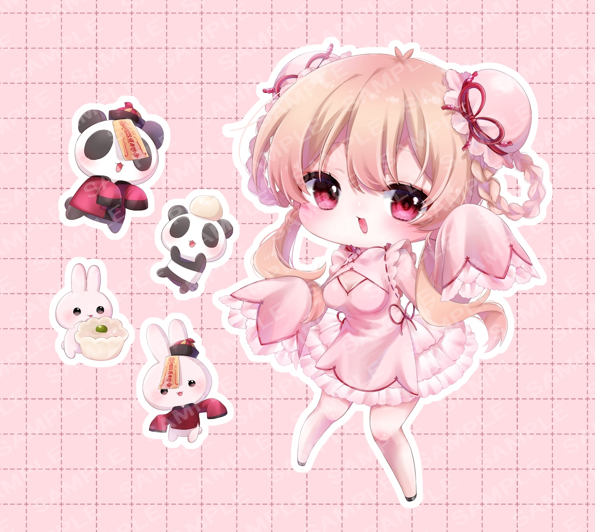 かわいいSDキャラ・ミニキャラお描きします お急ぎ納品可！お気軽にご相談くださいませ♪ イメージ5