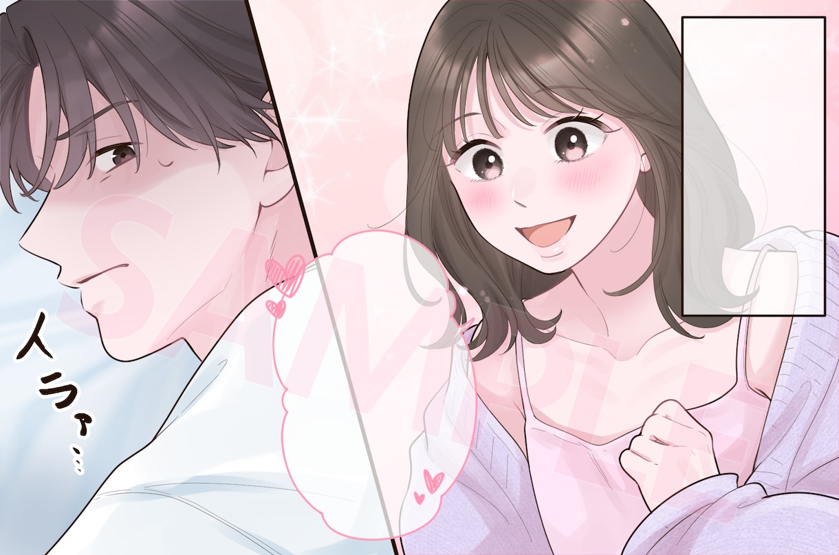 お好みの絵柄で☆広告用漫画描きます ラフ修正無制限無料☆分かりやすい/伝わる漫画描きます イメージ5