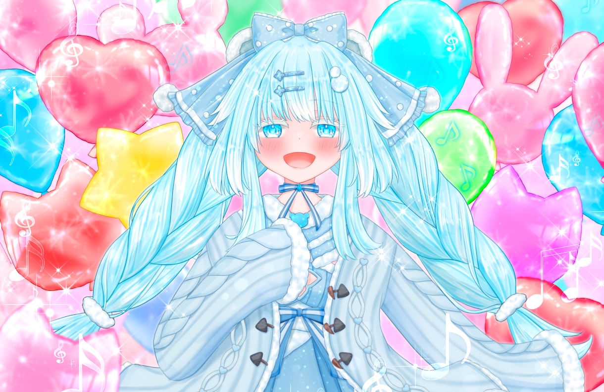 各種イラスト制作いたします 一枚絵やポーズあり立ち絵など、幅広く対応可能です✨ イメージ6