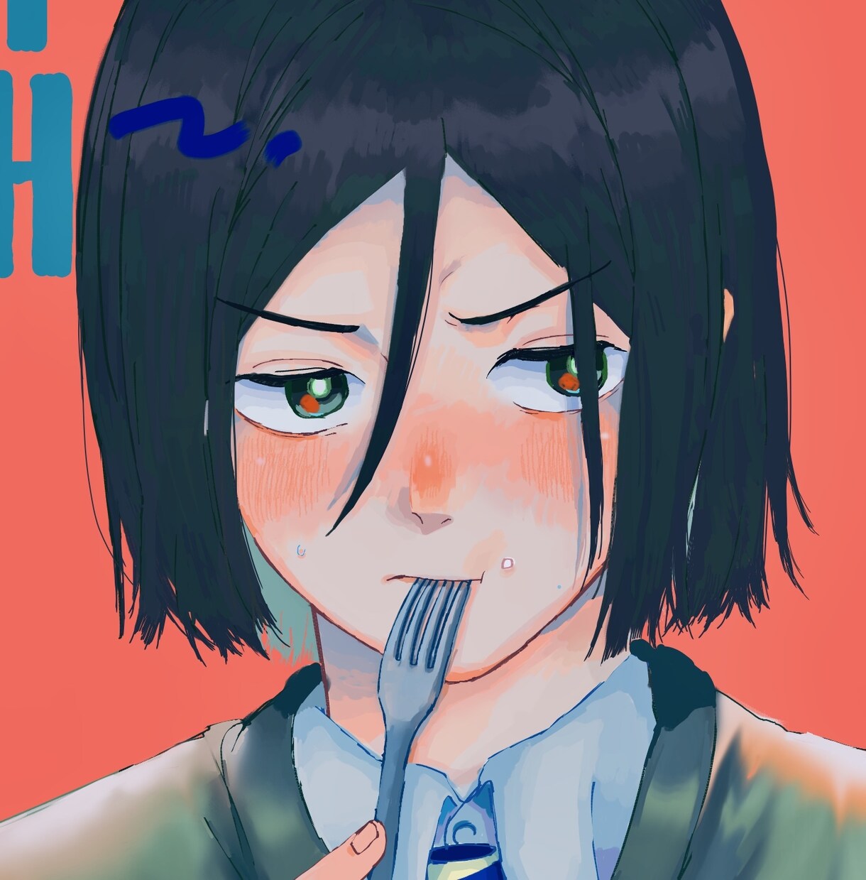 お好きな画材(5種の内)でアイコンを描きます デジタル、水彩、色鉛筆、コピック、カラーペンから選べます！ イメージ2