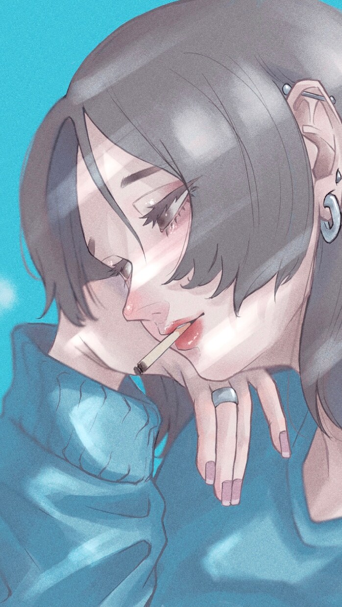 温度感のあるかっこかわいいイラストを描きます アイコンやヘッダーなど使いやすいイラストを目指します！！ イメージ1