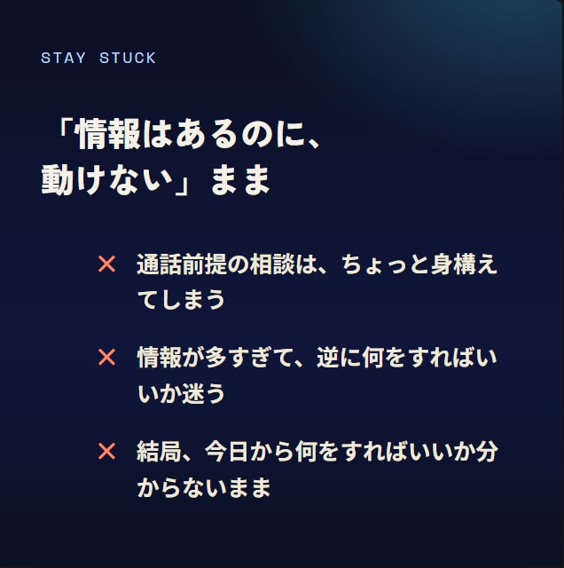 副業に迷う会社員のChatGPT壁打ちします 通話なし、テキストだけで今日の一歩が決まる イメージ3