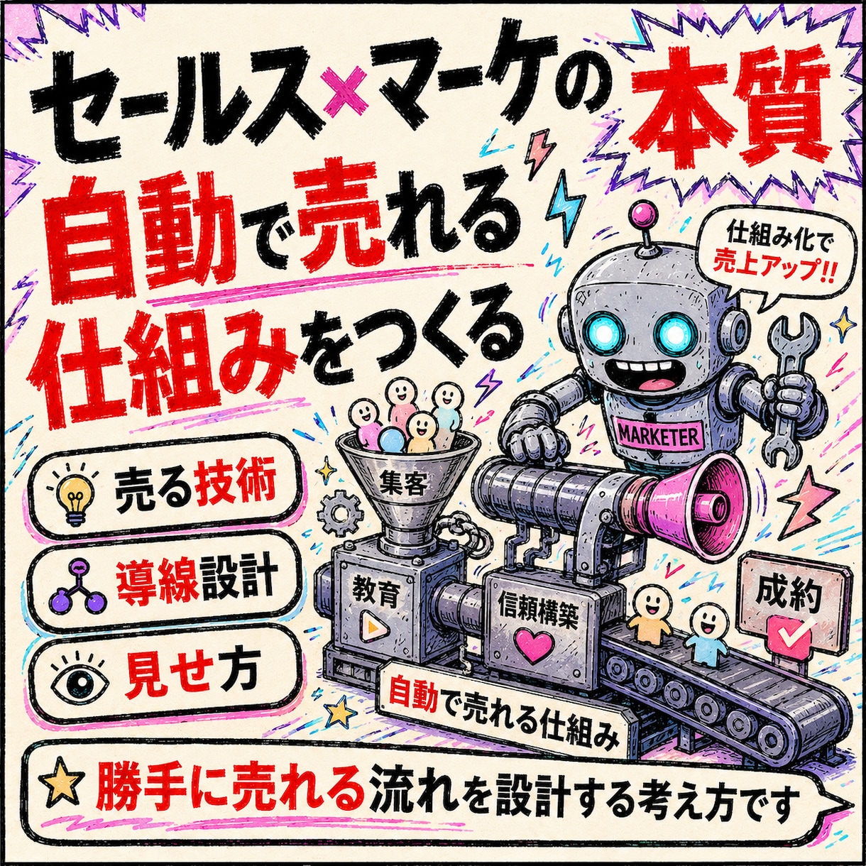 拡散セールス人を巻き込むスキルの裏側を伝授します セールス・マーケのプロが、あらゆるもののセールスに役立つ原理 イメージ3