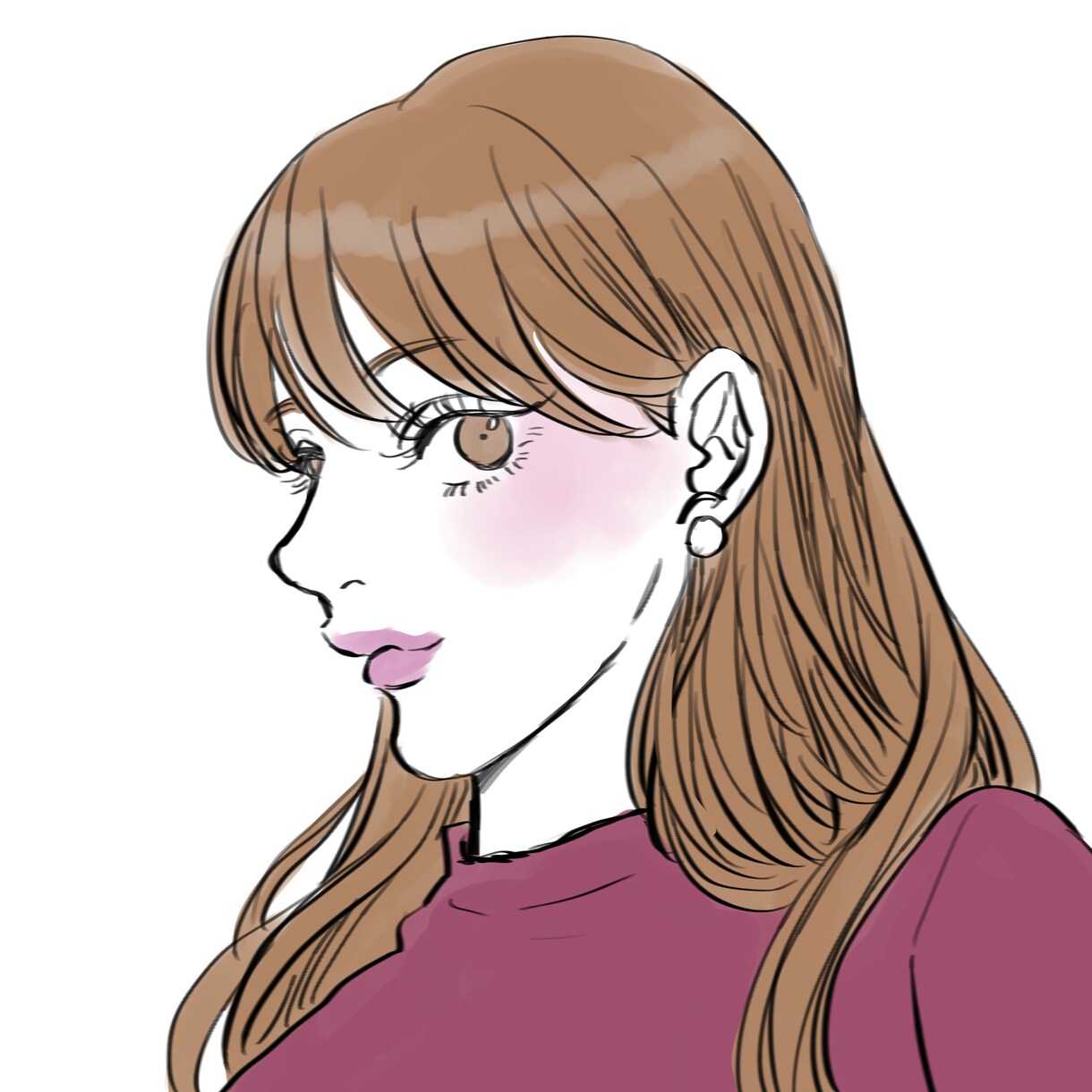 イラスト作成いたします♪ます シンプルかつすこしリアリティのある絵柄で作成します♪ イメージ3