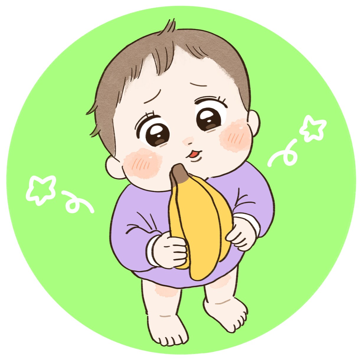 ぷにぷに♡赤ちゃんの全身似顔絵描きます 赤ちゃんの全身の似顔絵。アイコンやSNS、プレゼント等に♬ イメージ3