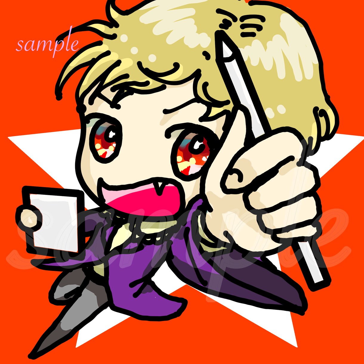 いろいろな画風のアイコン、似顔絵など描きます アニメ、乙女系からジュリアンオピー風まで（笑） イメージ7