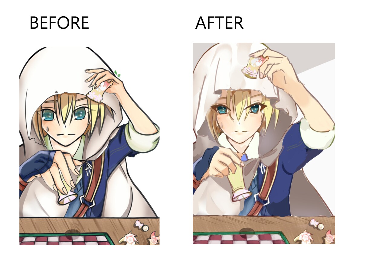 イラスト添削お受けします 貴方の画力向上のお手伝いに、是非なんでもお聞きください！ イメージ4