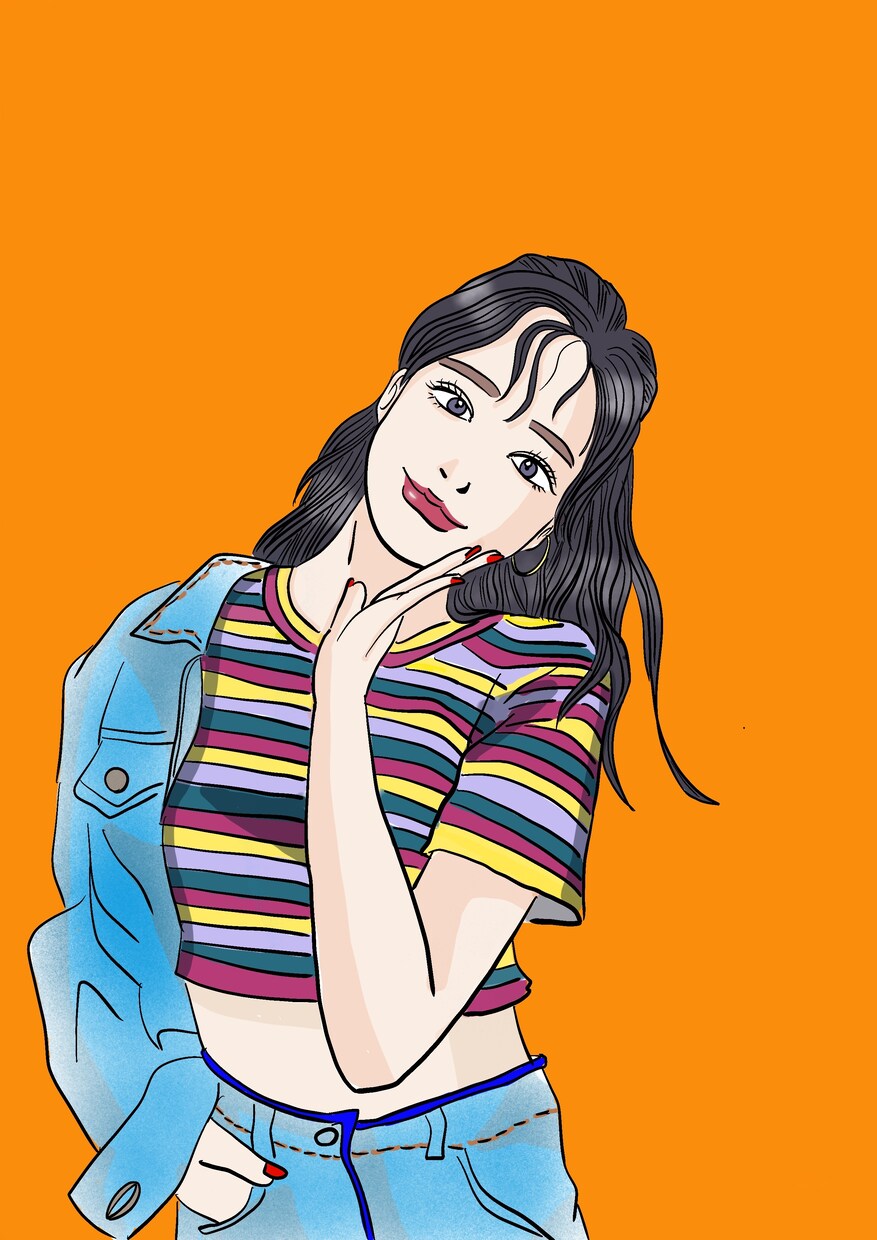 お洒落でポップなイラスト描きます アイコン、イラスト、イベント事、名刺などにもお使い下さい！ イメージ3