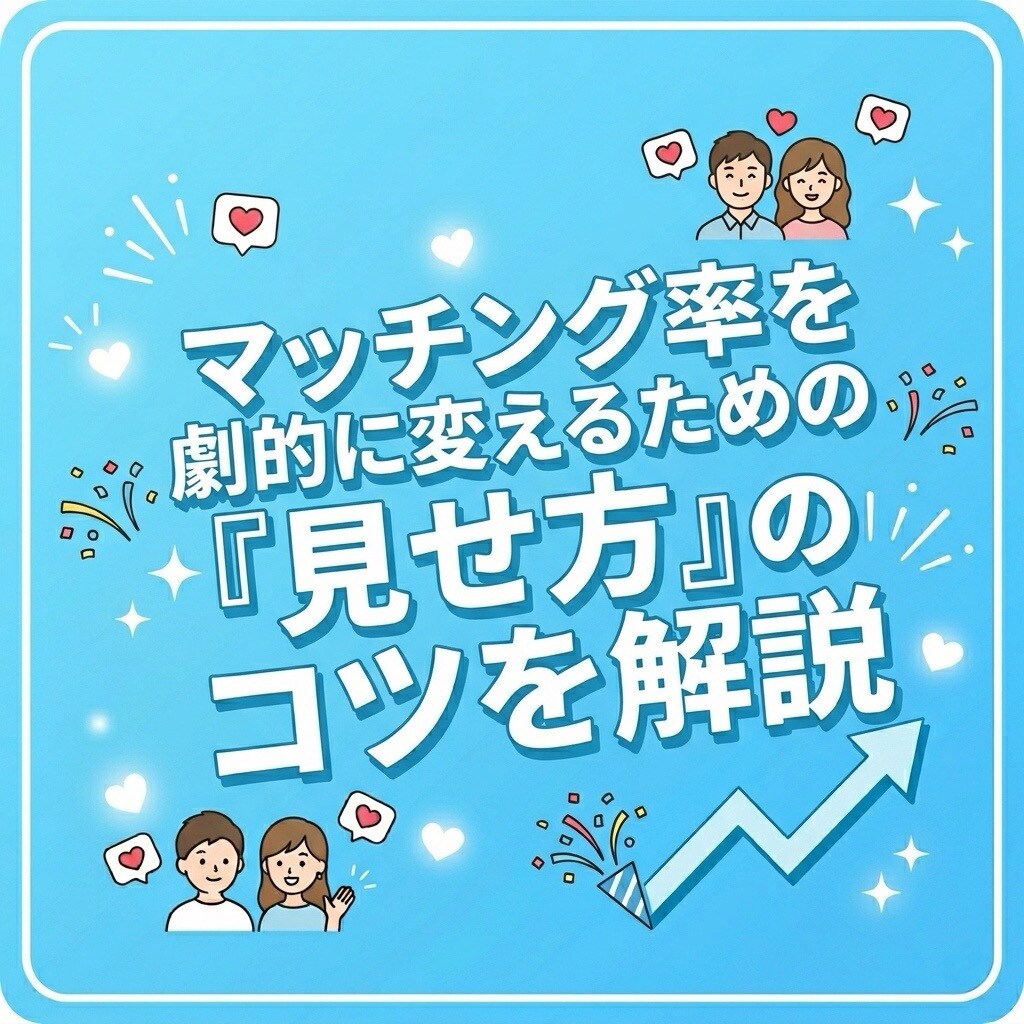 新規様限定価格！マッチングアプリ戦略させます 【元アイドルP直伝】あなたを「選ばれる人」へプロデュース イメージ1