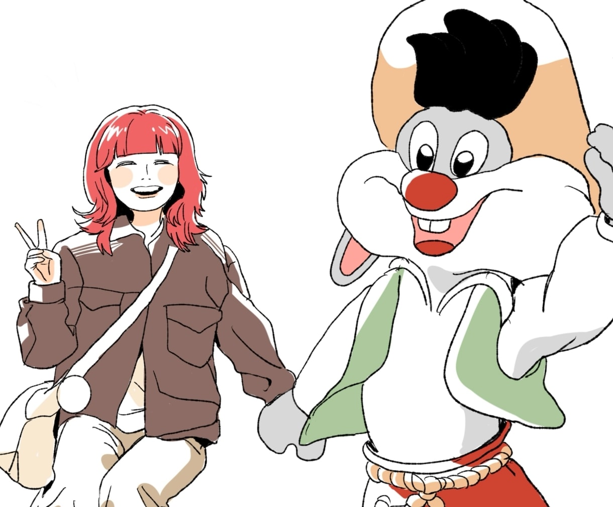 程よいデフォルメで可愛らしい似顔絵お描きます その人らしさを表現しつつ、リアルすぎず丁度いい可愛さ！ イメージ6