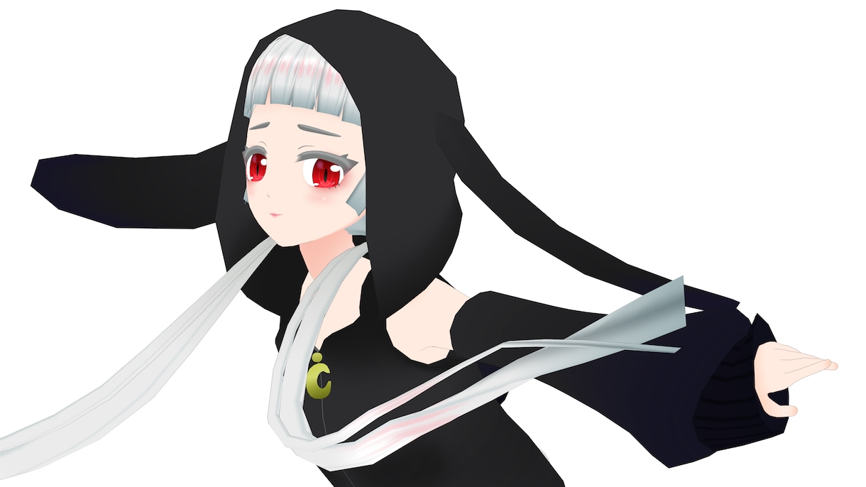 VTuberさん向け3Dモデル作成します フォロー付きで安心!3D活動者が使いやすく制作します イメージ9