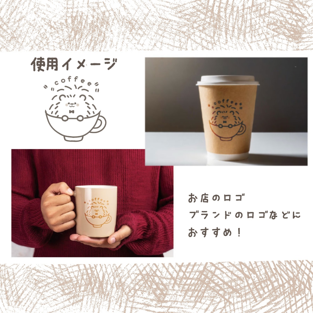 ゆるっと可愛い手描きのロゴデザイン作成ます ★著作権譲渡料込み★ ショップカード等関連デザイン作成もOK イメージ2