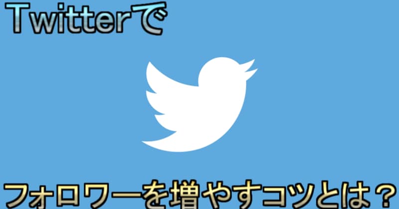 Twitterのフォロワーを増やすコツ教えます SNS合計8000人フォロワーがいる人が教えます！ イメージ1