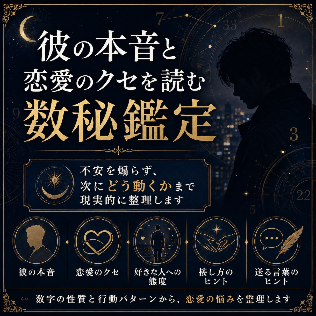 連絡が減った彼の本音を数秘で見ます 彼への接し方まで数秘でやさしく整理 イメージ1