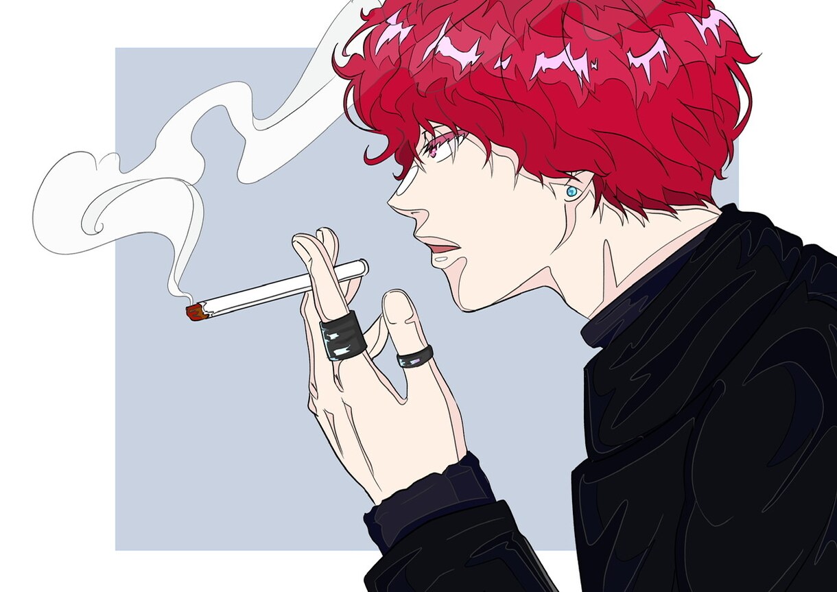 かっこいい【SNSアイコン】できます あなただけのかっこいいイラスト手掛ける！ イメージ4