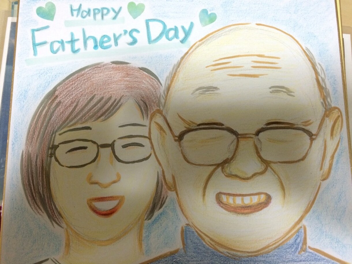 温かみのある似顔絵を描きます 誕生日や結婚式、その他似顔絵をプレゼントしたいときに♫ イメージ2