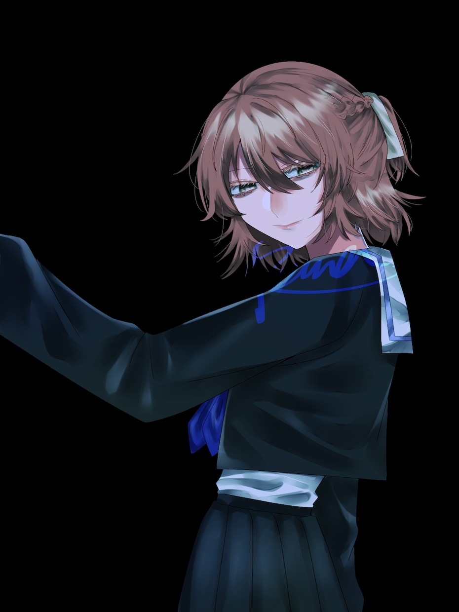 キラキラな儚いイラストを描きます 感情の色を、瞳に宿してイラストを描きます イメージ3