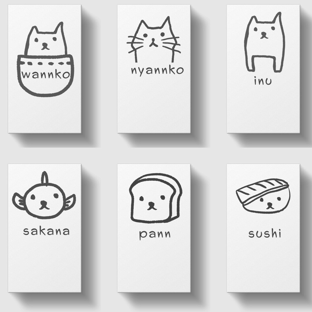 超ゆるくて可愛い手書き風のイラストロゴ作ります 可愛いすぎないシュールに親しみやすくて優しいイメージのマーク イメージ9