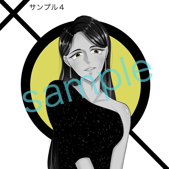 SNSアイコンを中心にイラストを描きます 顔〜全身までのイラスト作成を受け付けています！ イメージ5