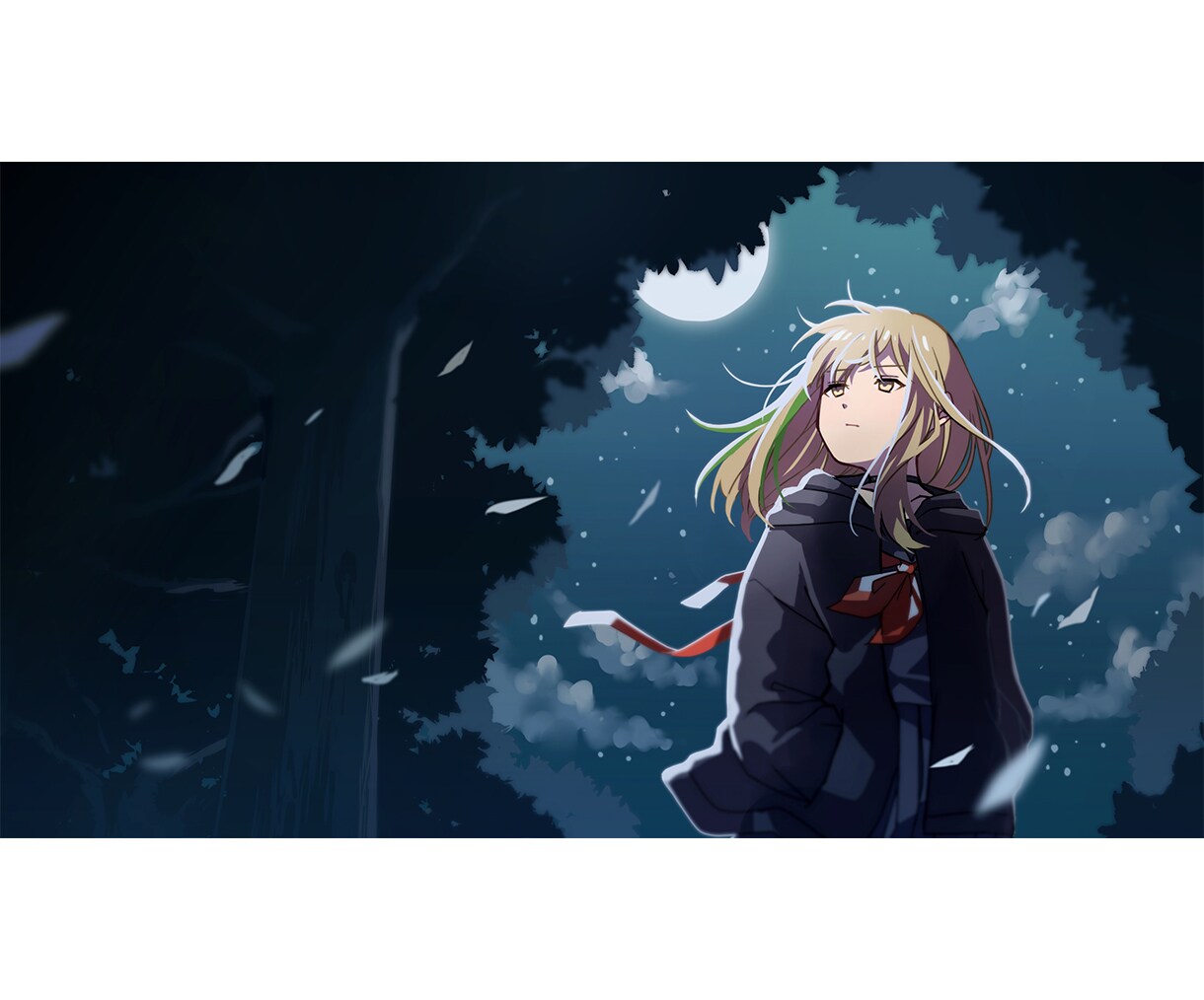 歌ってみた、動画などの一枚絵を作成します あなたのキャラクターを活かした一枚絵、可能です！ イメージ3