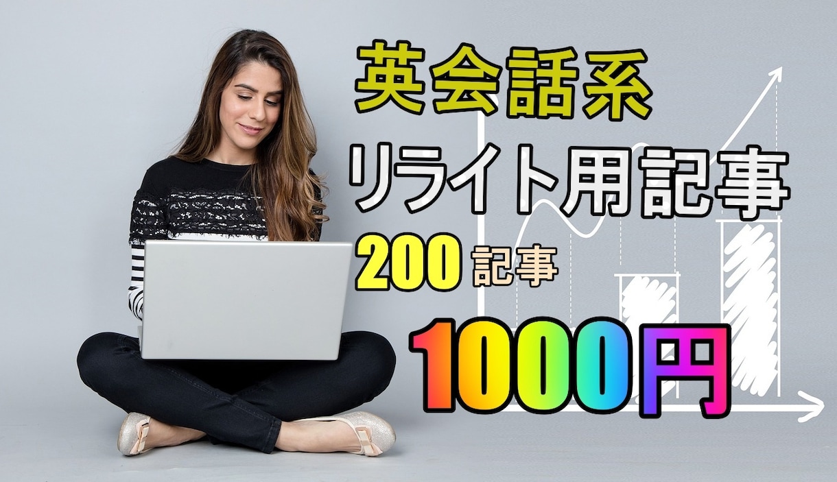リライト用英会話記事200記事を提供します しっかりと整理された状態で納品するので、使い勝手がいい！ イメージ1