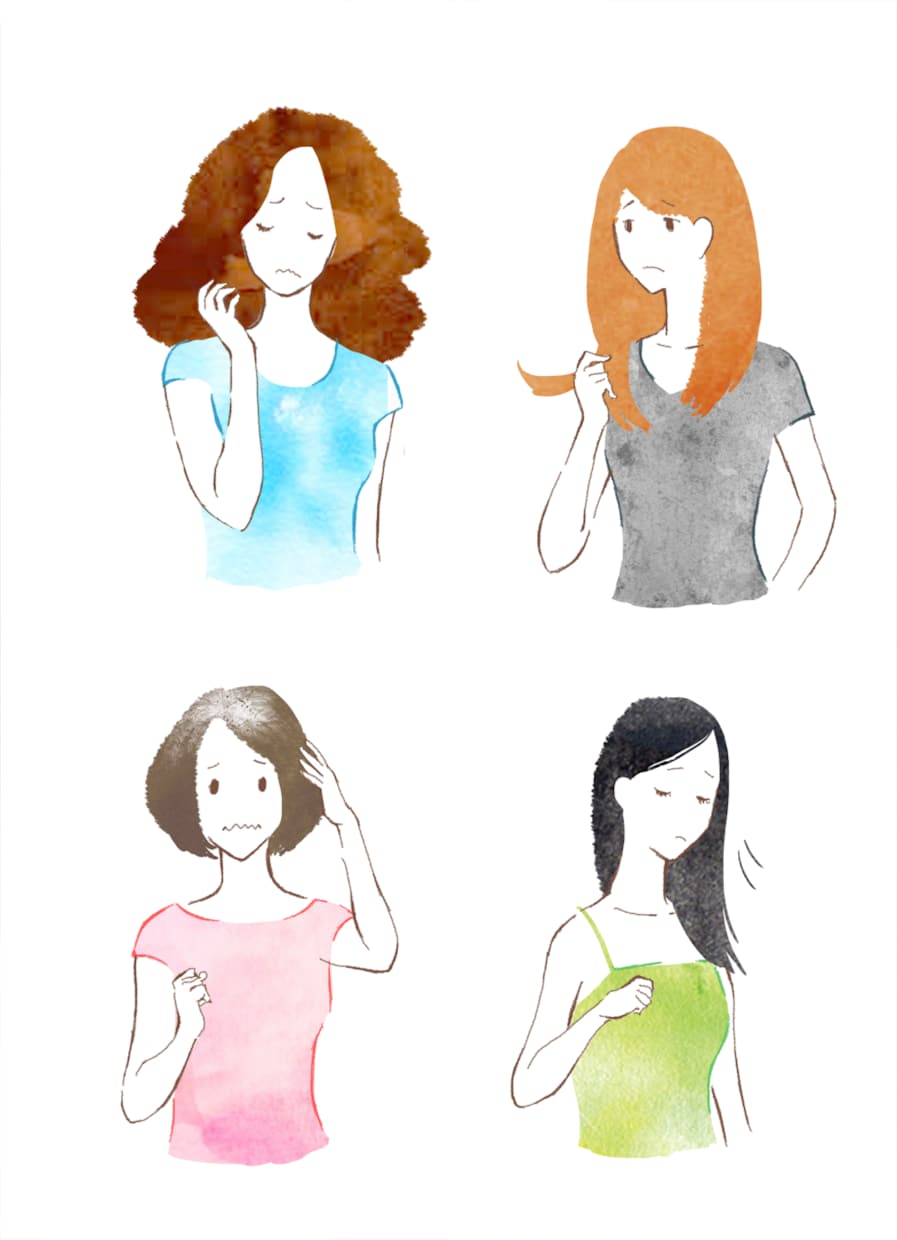 商用OK★水彩のイラスト描きます 現役美容企業デザイナーがイラスト制作します イメージ1