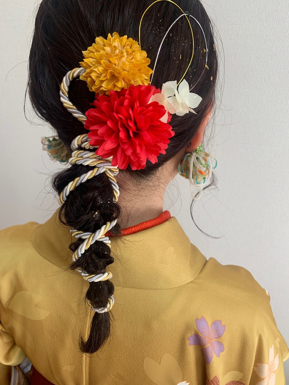 特別な日のヘアスタイル、アレンジ提案します 一生に一度の ˗ˏˋ今ˎˊ˗を輝かせるお手伝いします✨ イメージ4