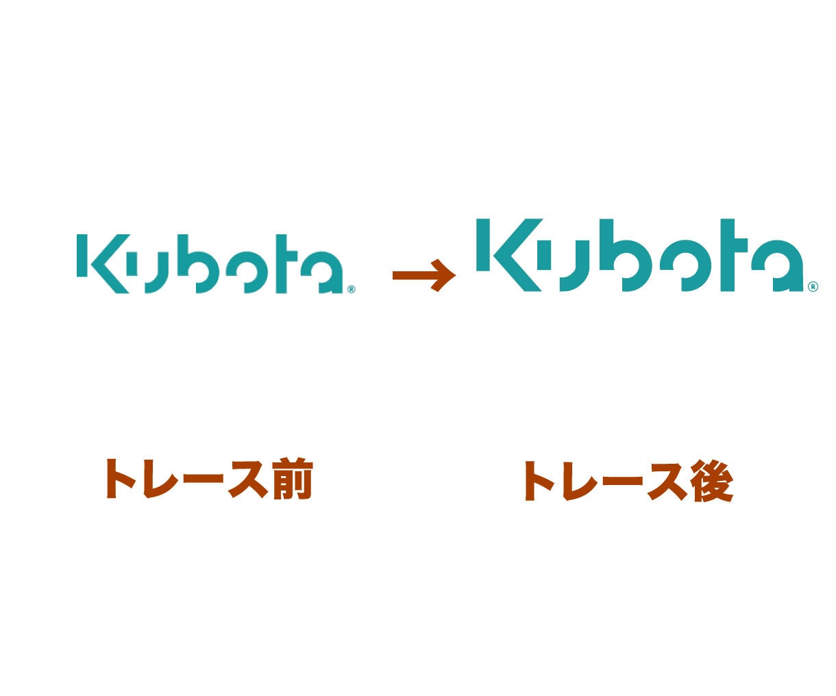 ロゴやイラストなどトレース修正します 自分の思いや手書きのイラストをデータで残しませんか？ イメージ3