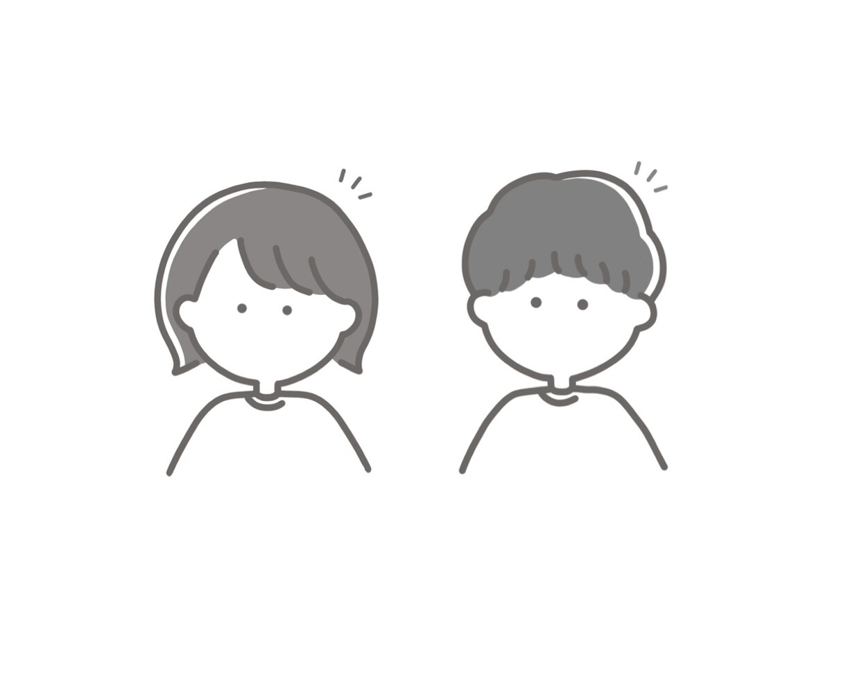 アイコンや似顔絵、イラストをお描きします シンプルなイラストが得意です！複数人や小物の追加無料です！ イメージ3