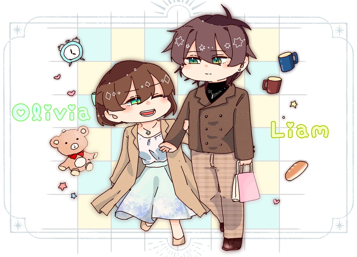 アイコンイラストやサムネを描きます かっこよくて病みかんのある雰囲気や可愛らしいのもいけます！ イメージ7