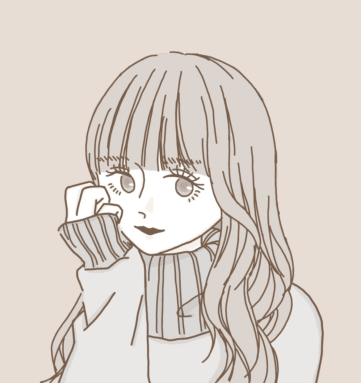 商用OK！淡色シンプルで可愛いイラスト描きます Twitter、インスタなどSNSなど！似顔絵も大歓迎です！ イメージ2