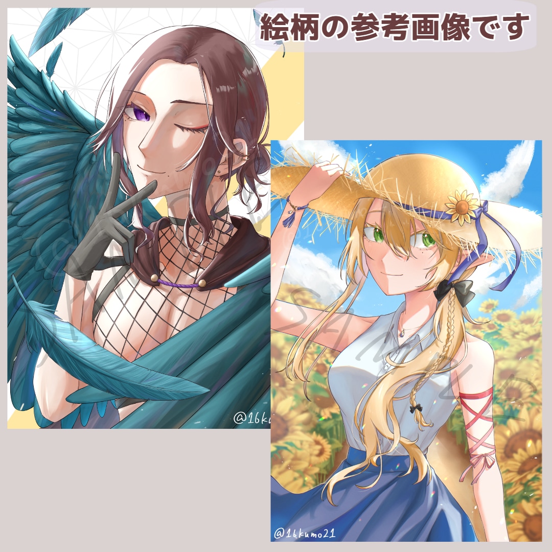 色彩豊かで綺麗な1枚絵を描きます 個人鑑賞やSNSのアイコン、グッズ利用など可能です！ イメージ5