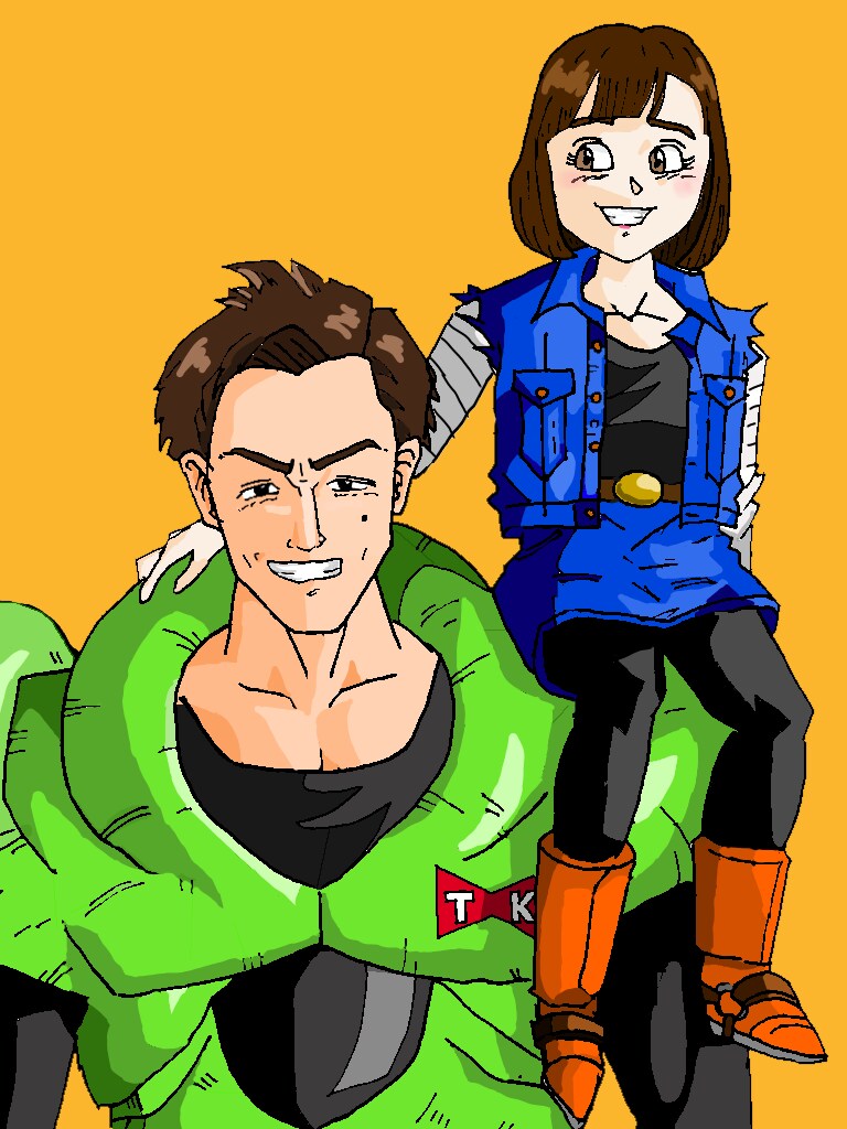 ドラゴンボール風のタッチで似顔絵描きます SNSのアイコンにしていただくことで目立つこと間違いなし！ イメージ8