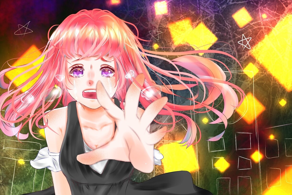 バストアップ(肩から上)描きます SNSのアイコンや夢絵、オリジナルキャラなどに！ イメージ6