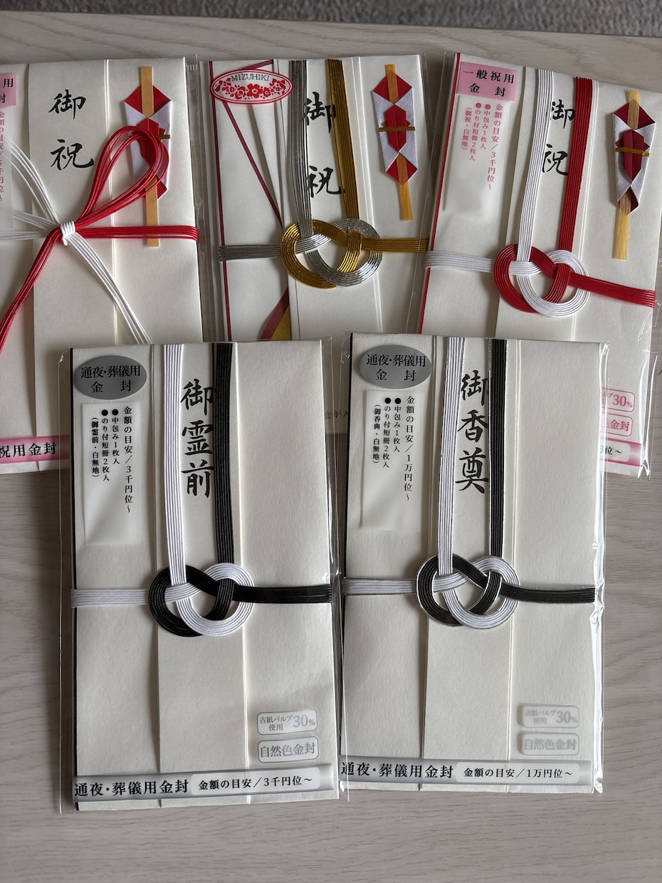 各種封筒代筆致します 結婚祝　お誕生日　ご出産　御香典　お見舞い イメージ7