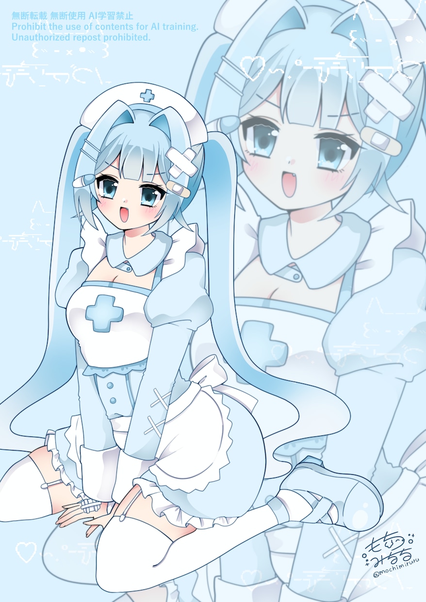 SD付き立ち絵イラスト描きます 可愛いミニキャラ付き！立ち絵イラスト描きます。 イメージ2