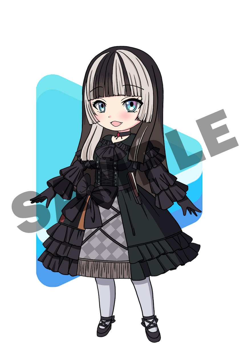 お好きなキャラクターをミニキャラにします オリジナルキャラでも版権キャラでもOKです イメージ7