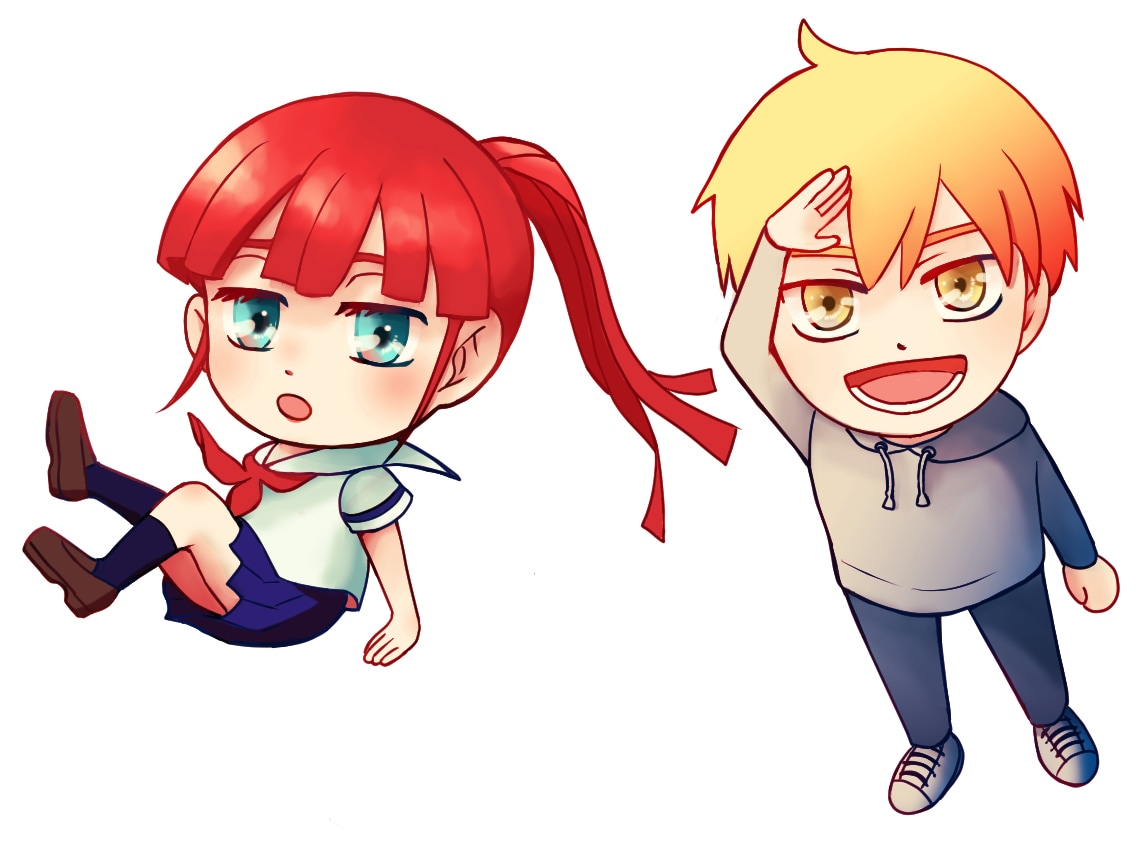 最短２日！かわいいミニキャラ描きます キラキラ・ほのぼの絵柄選べます イメージ4