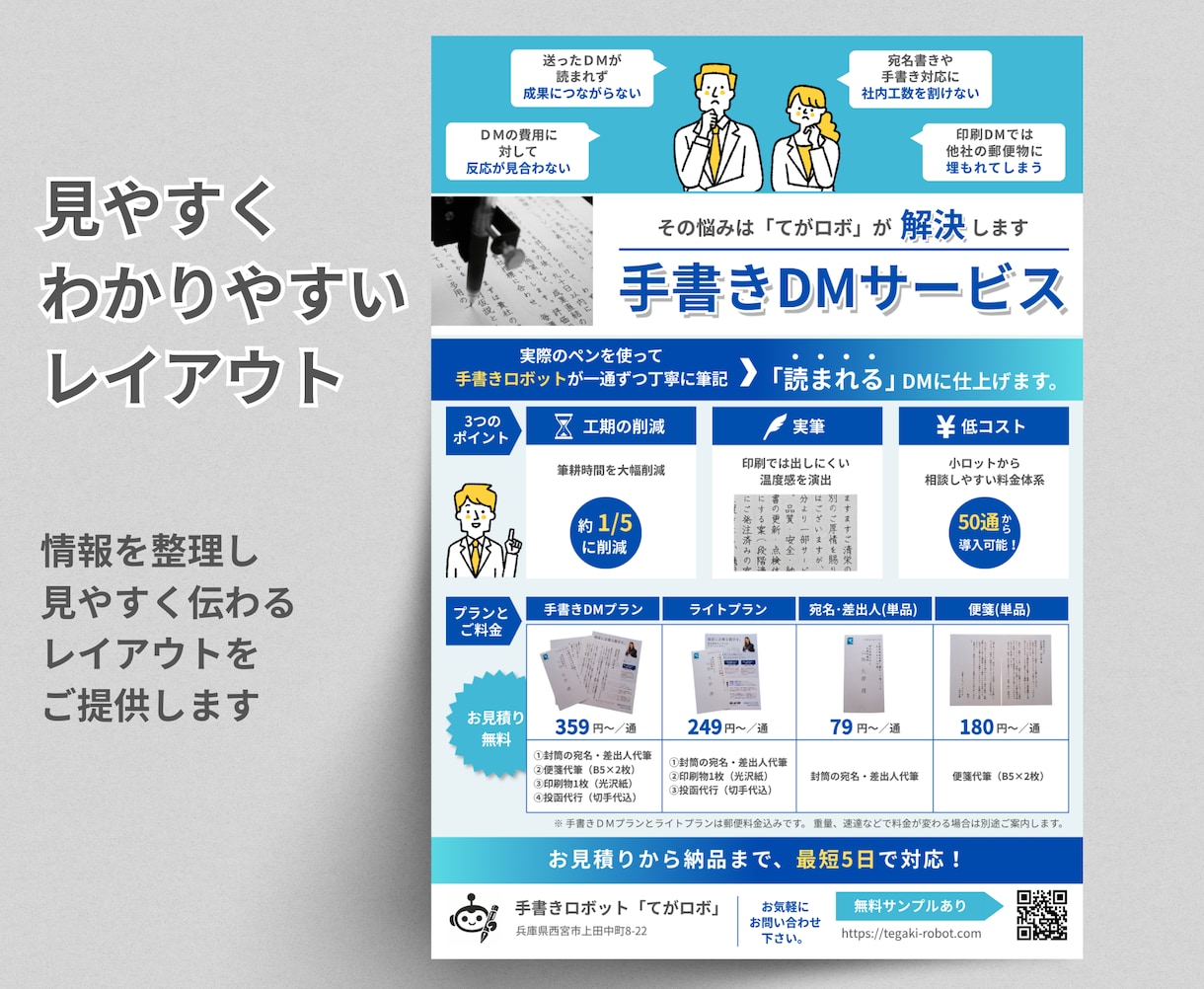 ご自分でも編集可能！Canvaでチラシ作成します Chat GPTで作成したチラシも、ブラッシュアップ可能！ イメージ5