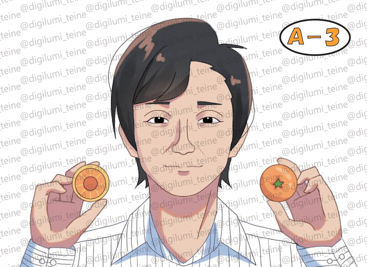 似顔絵イラスト（実写版）描きます 組合せ自由！　お好きな仕上がりを購入可能！ イメージ4