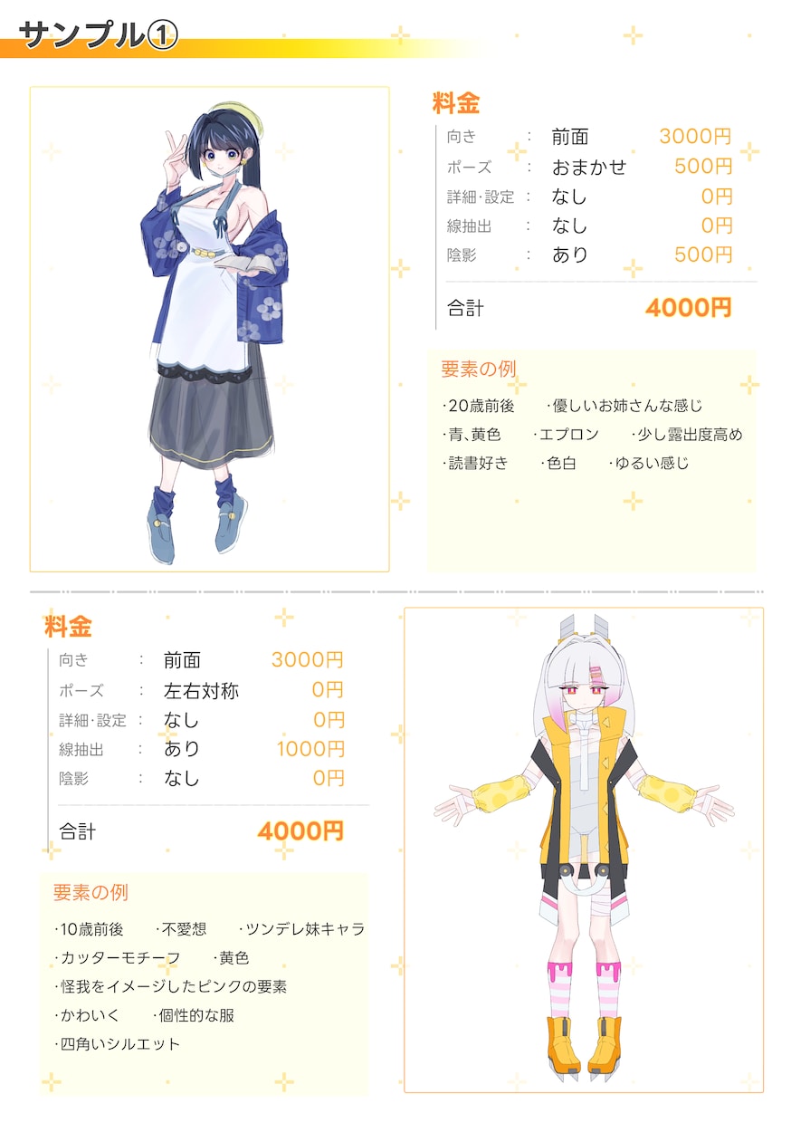 Kawaiiキャラクターデザインします 個性的でポップなスタイルのキャラクターデザイン イメージ8
