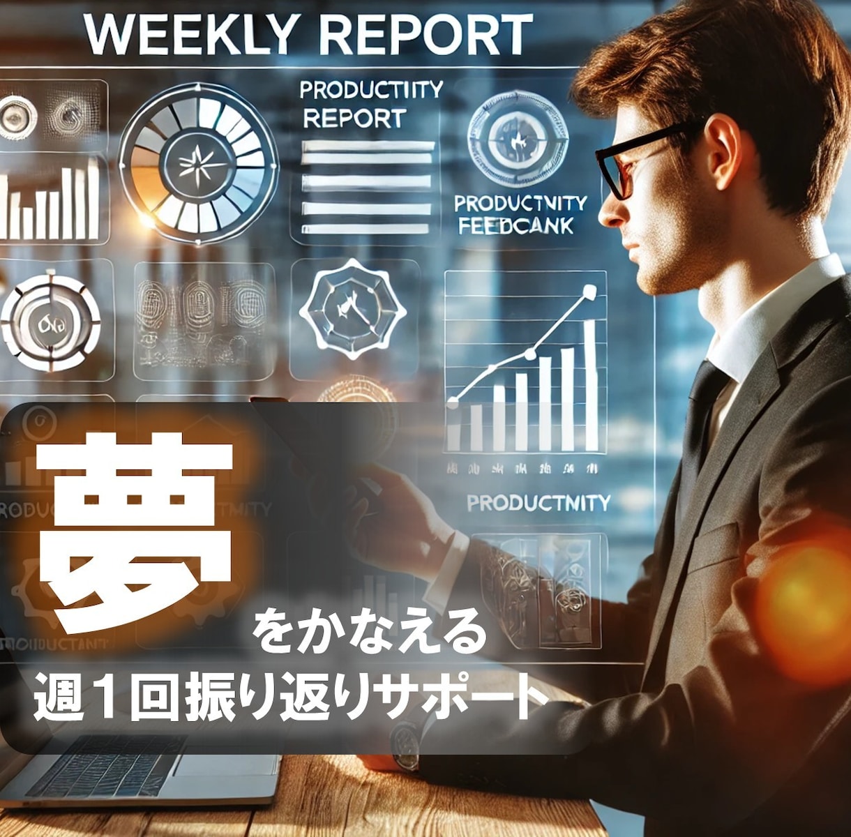 変わりたいあなたの一歩を支える伴走をします ～毎週の習慣化状況をチェックし、継続力と成長をサポート！～ イメージ1