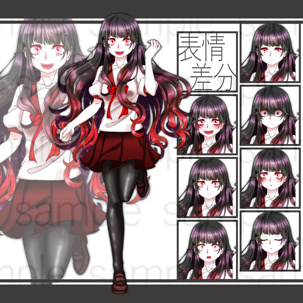 立ち絵作成承ります TRPGやゲームなどの立ち絵が必要な方へ！ イメージ7