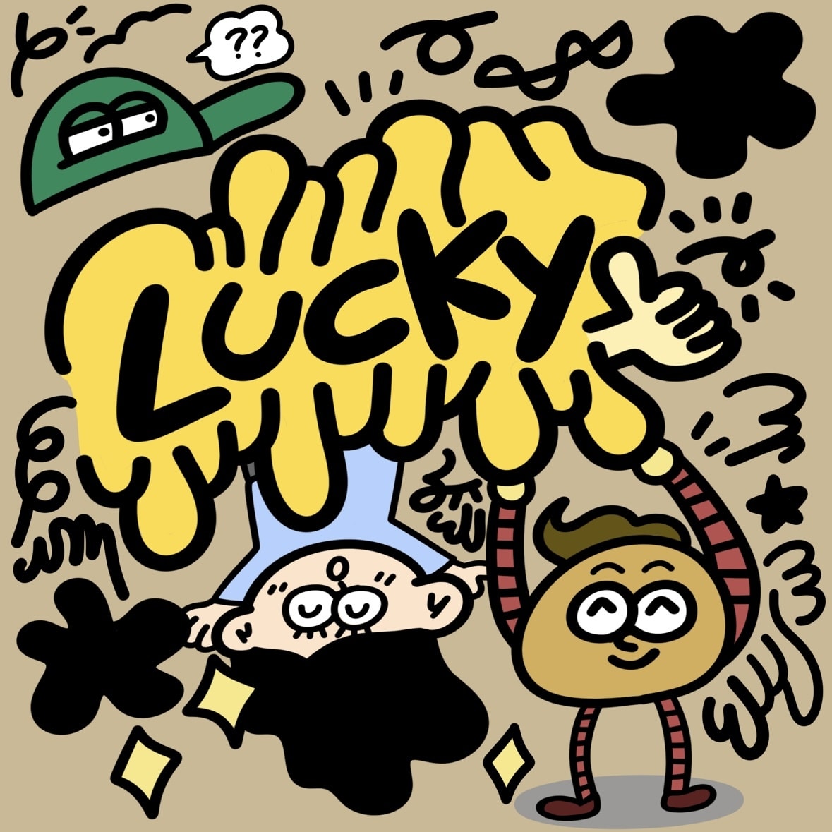 popでかわいいイラスト描きます 目がおおきいところがチャームポイント！ イメージ2